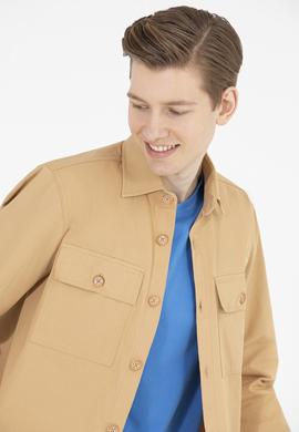Erkek Camel Uzun Kollu Gömlek - 50264310034