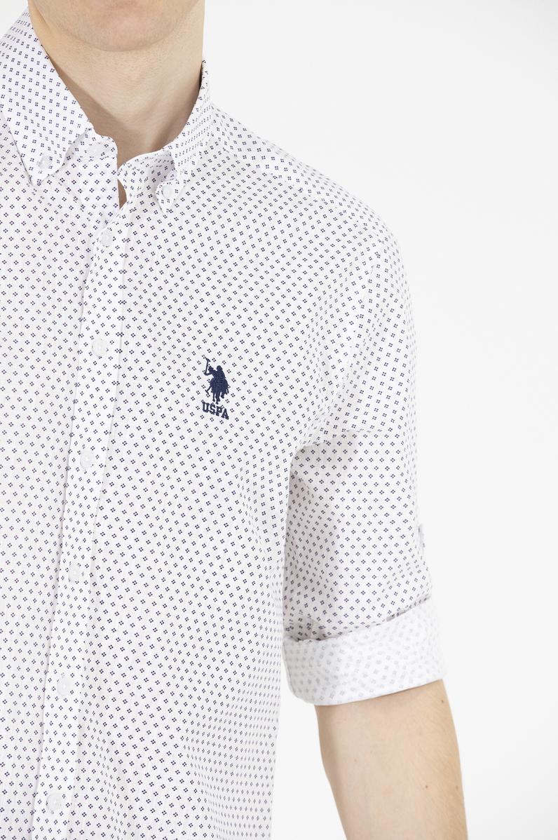 Erkek Lacivert Uzun Kollu Gömlek