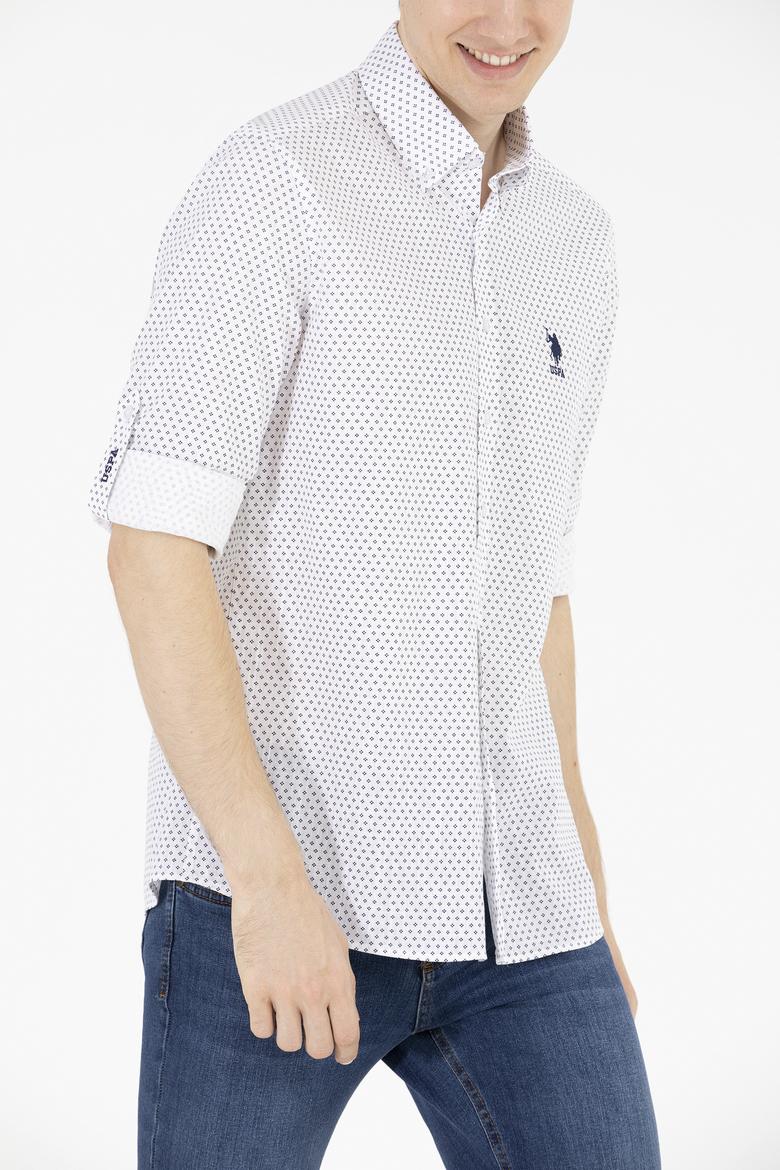 Erkek Lacivert Uzun Kollu Gömlek - 50264400005