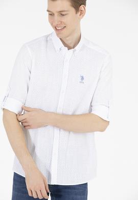 Erkek Beyaz Uzun Kollu Gömlek - 50264400013