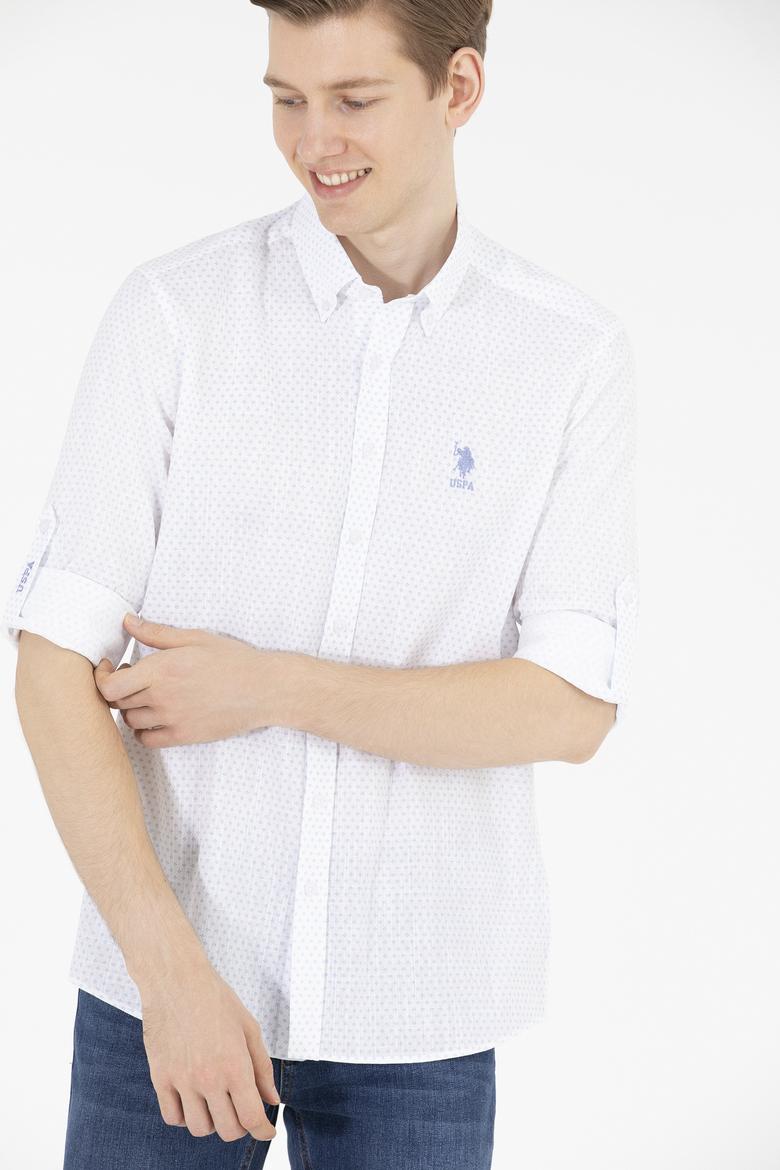 Erkek Beyaz Uzun Kollu Gömlek - 50264400013