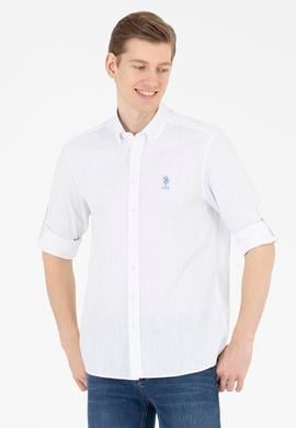 Erkek Beyaz Uzun Kollu Gömlek - 50264400013