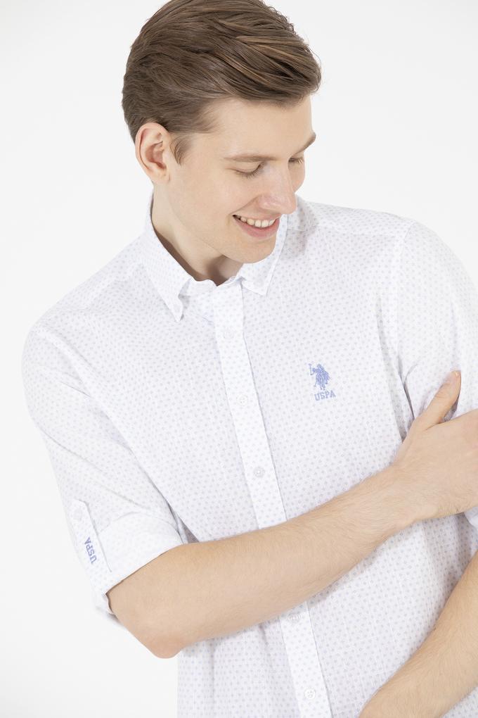 Erkek Beyaz Uzun Kollu Gömlek