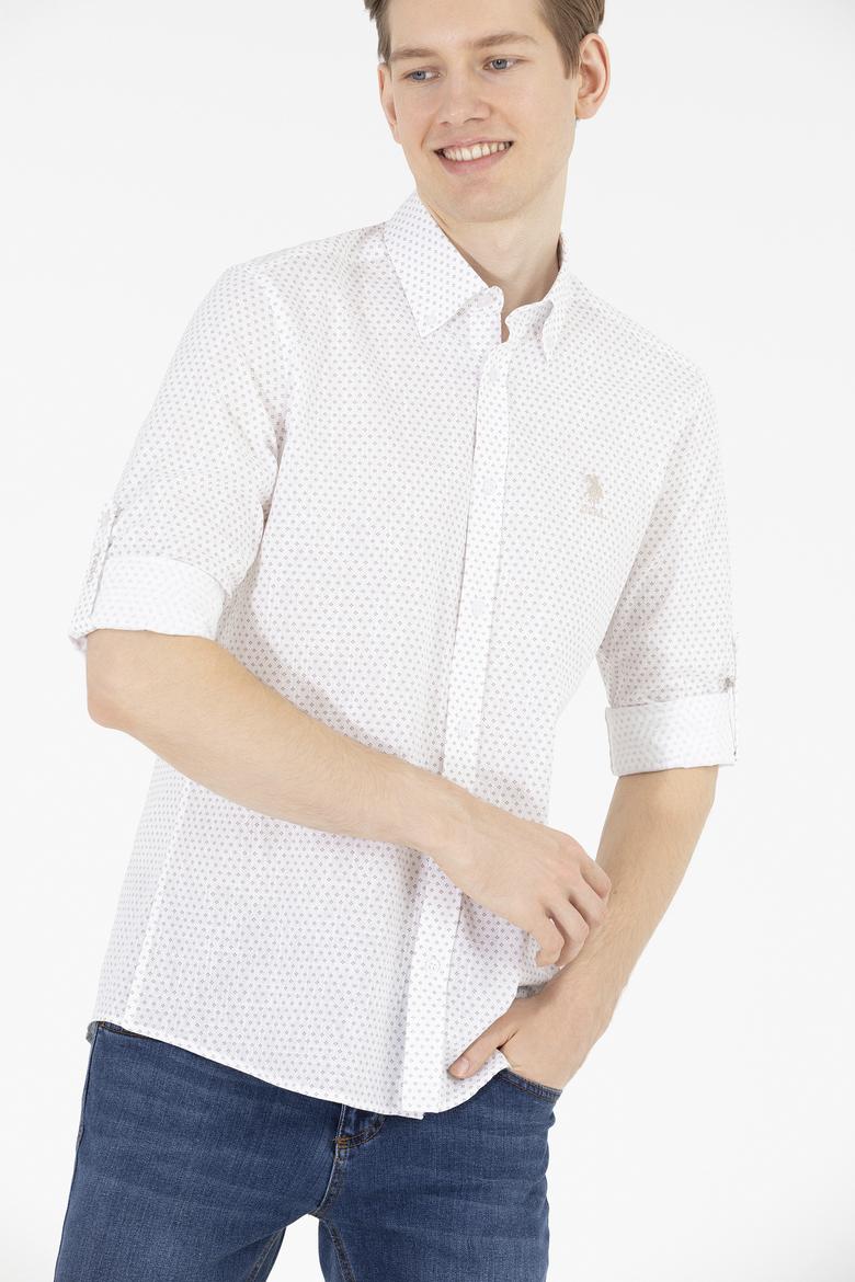 Erkek Taş Uzun Kollu Gömlek - 50264400022