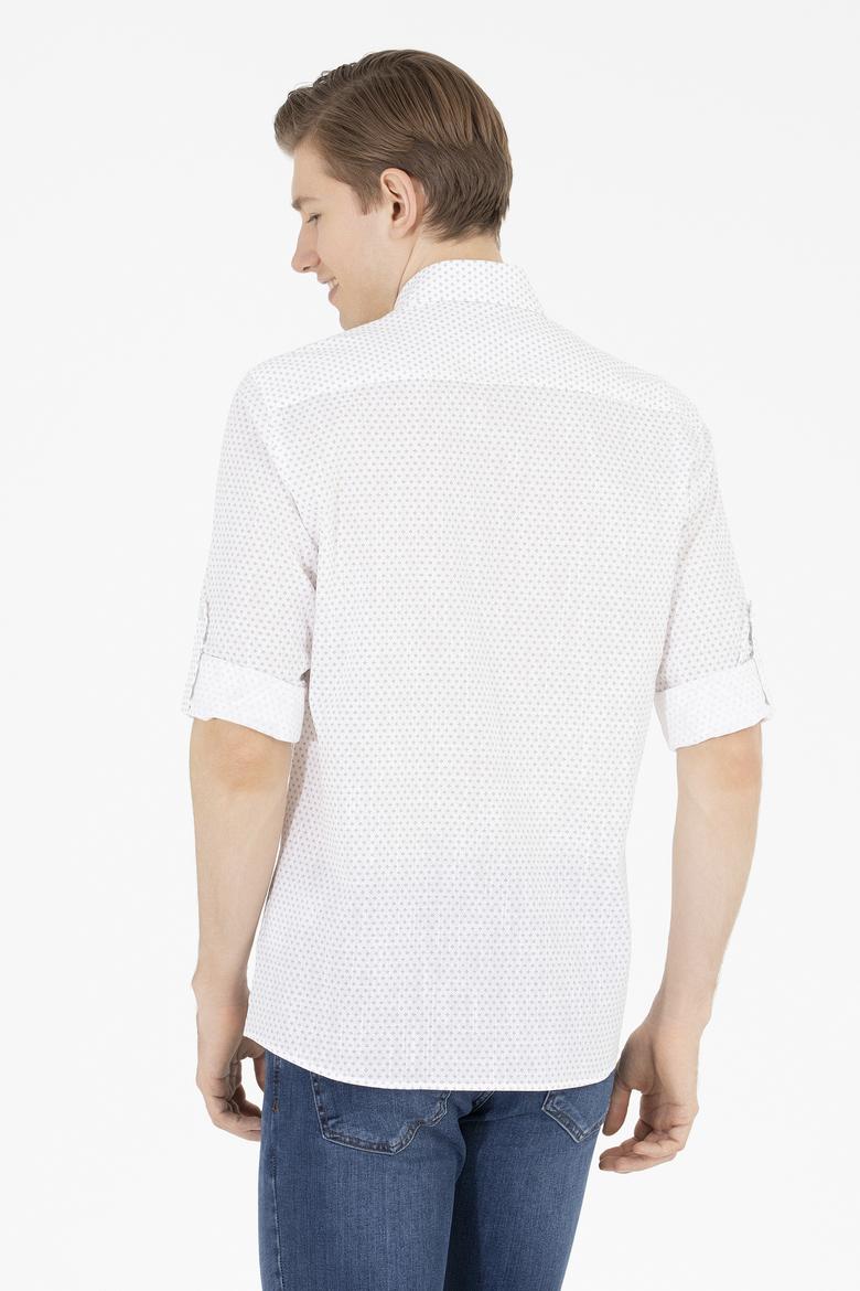 Erkek Taş Uzun Kollu Gömlek - 50264400022