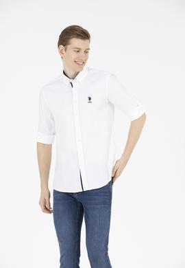 Erkek Beyaz Uzun Kollu Gömlek - 50263361005