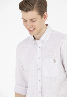 Erkek Taş Uzun Kollu Gömlek - 50263702033