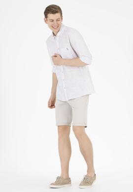 Erkek Taş Uzun Kollu Gömlek - 50263702033