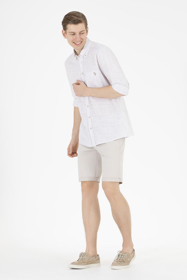 Erkek Taş Uzun Kollu Gömlek - 50263702033