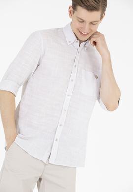 Erkek Taş Uzun Kollu Gömlek - 50263702033