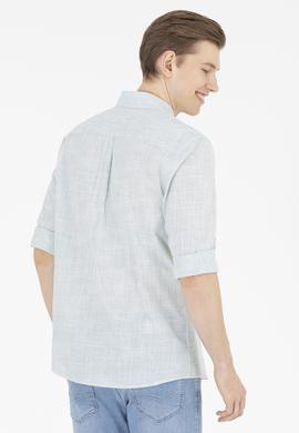 Erkek Yeşil Uzun Kollu Gömlek - 50263702042