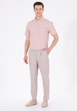 Erkek Camel Kanvas Pantolon - 50263819003