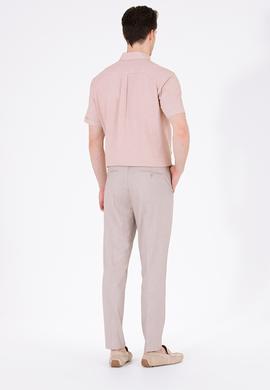 Erkek Camel Kanvas Pantolon - 50263819003