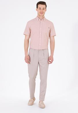 Erkek Camel Kanvas Pantolon - 50263819003