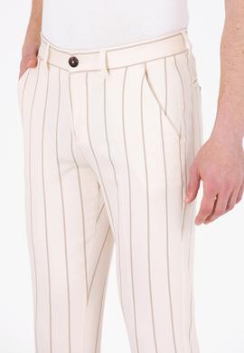 Erkek Slim Fit Camel Kanvas Pantolon - 50264283020