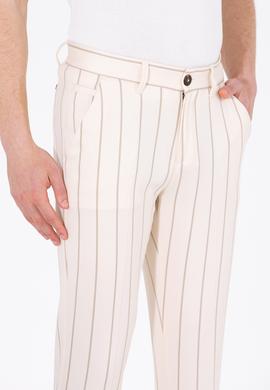 Erkek Slim Fit Camel Kanvas Pantolon - 50264283020