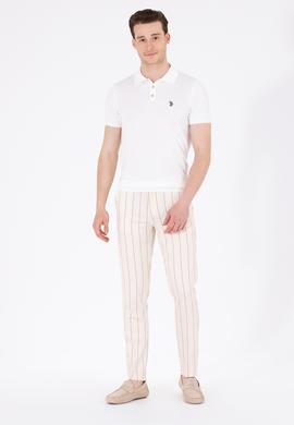 Erkek Slim Fit Camel Kanvas Pantolon - 50264283020