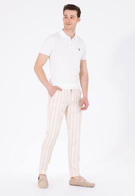 Erkek Slim Fit Camel Kanvas Pantolon - 50264283020