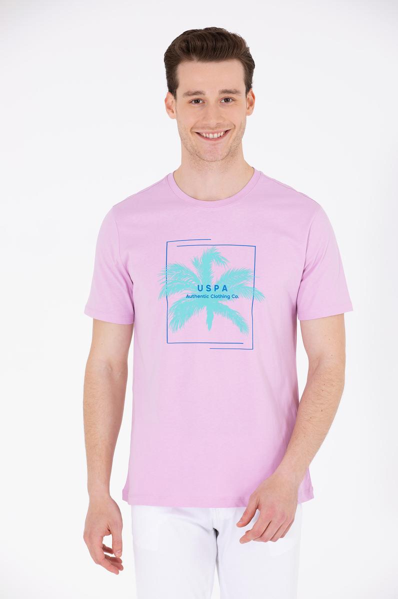 Erkek Manolya Bisiklet Yaka Tişört