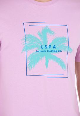 Erkek Manolya Bisiklet Yaka Tişört - 50263390024