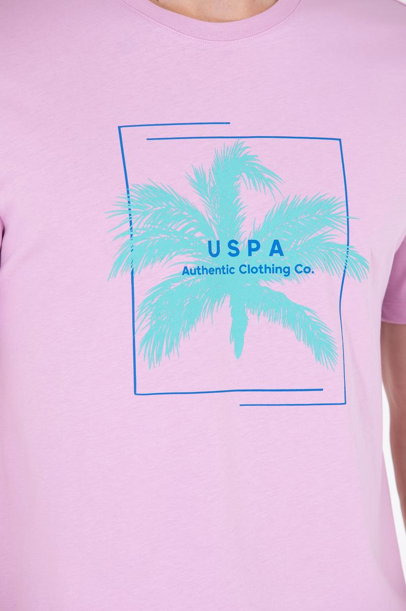 Erkek Manolya Bisiklet Yaka Tişört