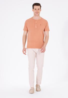 Erkek Camel Kanvas Pantolon - 50263803003