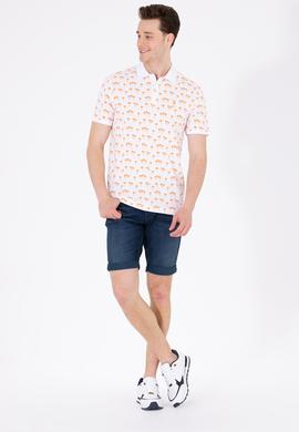 Erkek Turuncu Polo Yaka Tişört - 50263273035