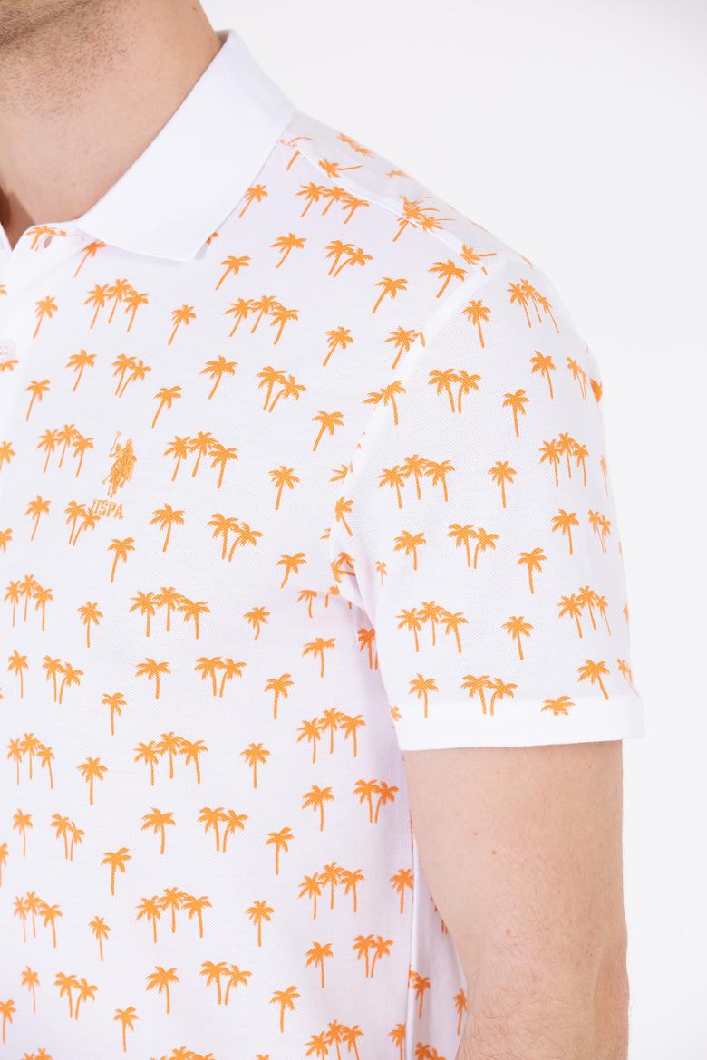 Erkek Turuncu Polo Yaka Tişört - 50263273035