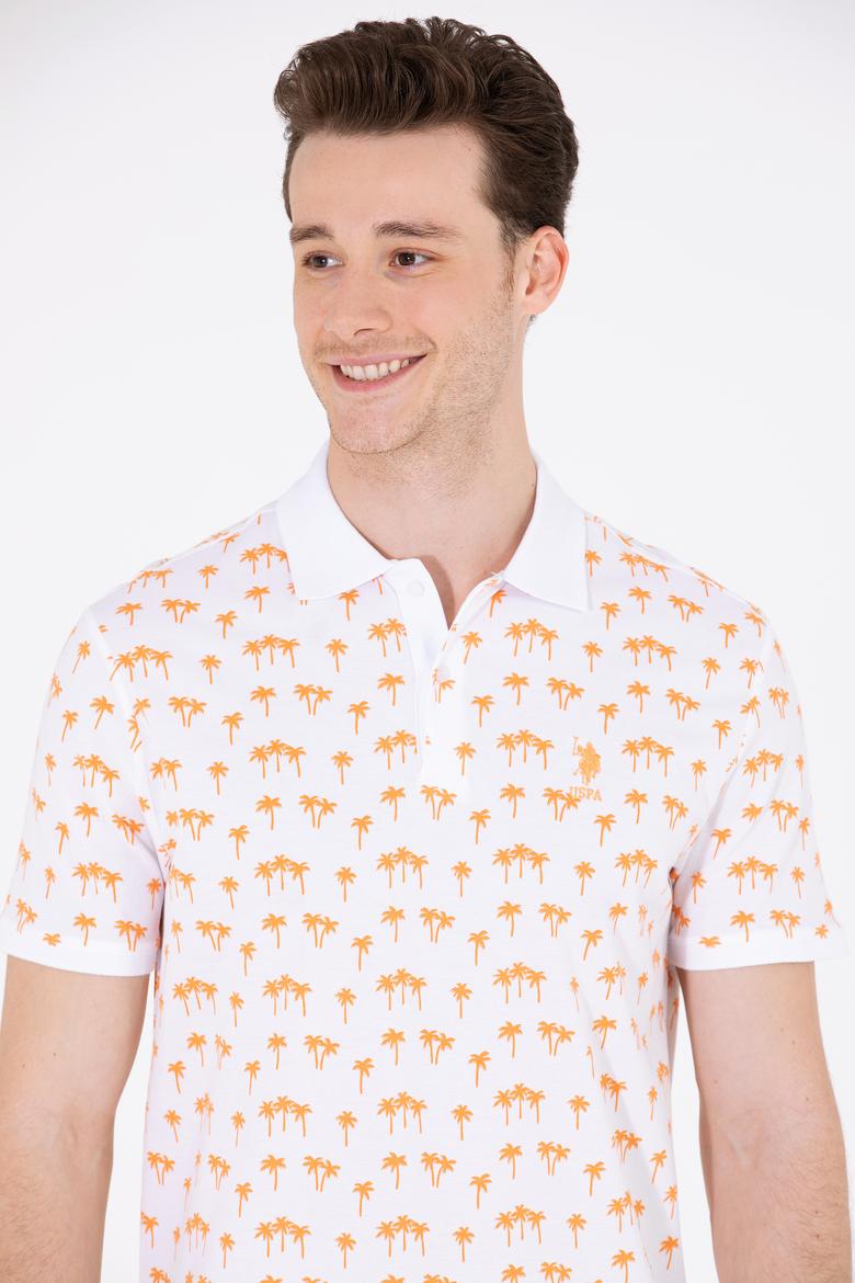 Erkek Turuncu Polo Yaka Tişört - 50263273035