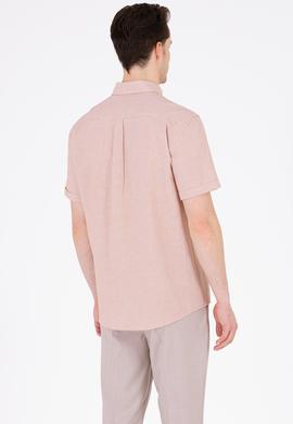 Erkek Kiremit Kısa Kollu Gömlek - 50265491006