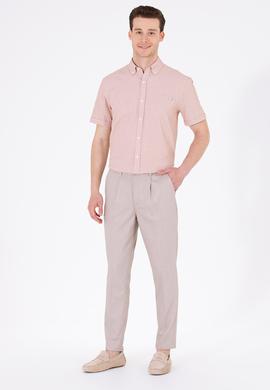 Erkek Kiremit Kısa Kollu Gömlek - 50265491006