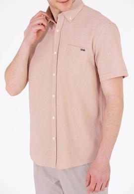 Erkek Kiremit Kısa Kollu Gömlek - 50265491006