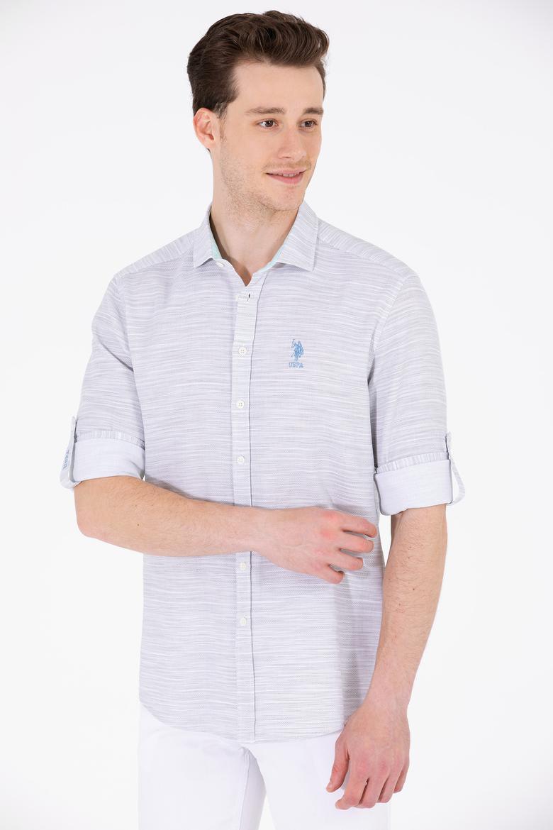 Erkek Taş Uzun Kollu Gömlek - 50264098032