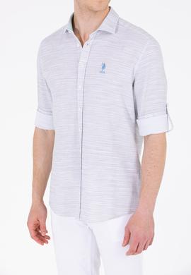 Erkek Taş Uzun Kollu Gömlek - 50264098032