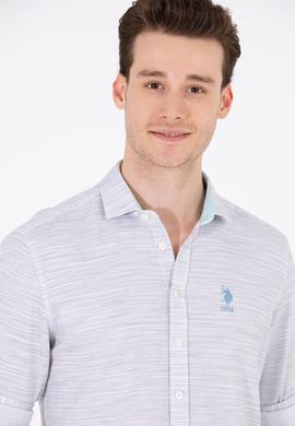 Erkek Taş Uzun Kollu Gömlek - 50264098032