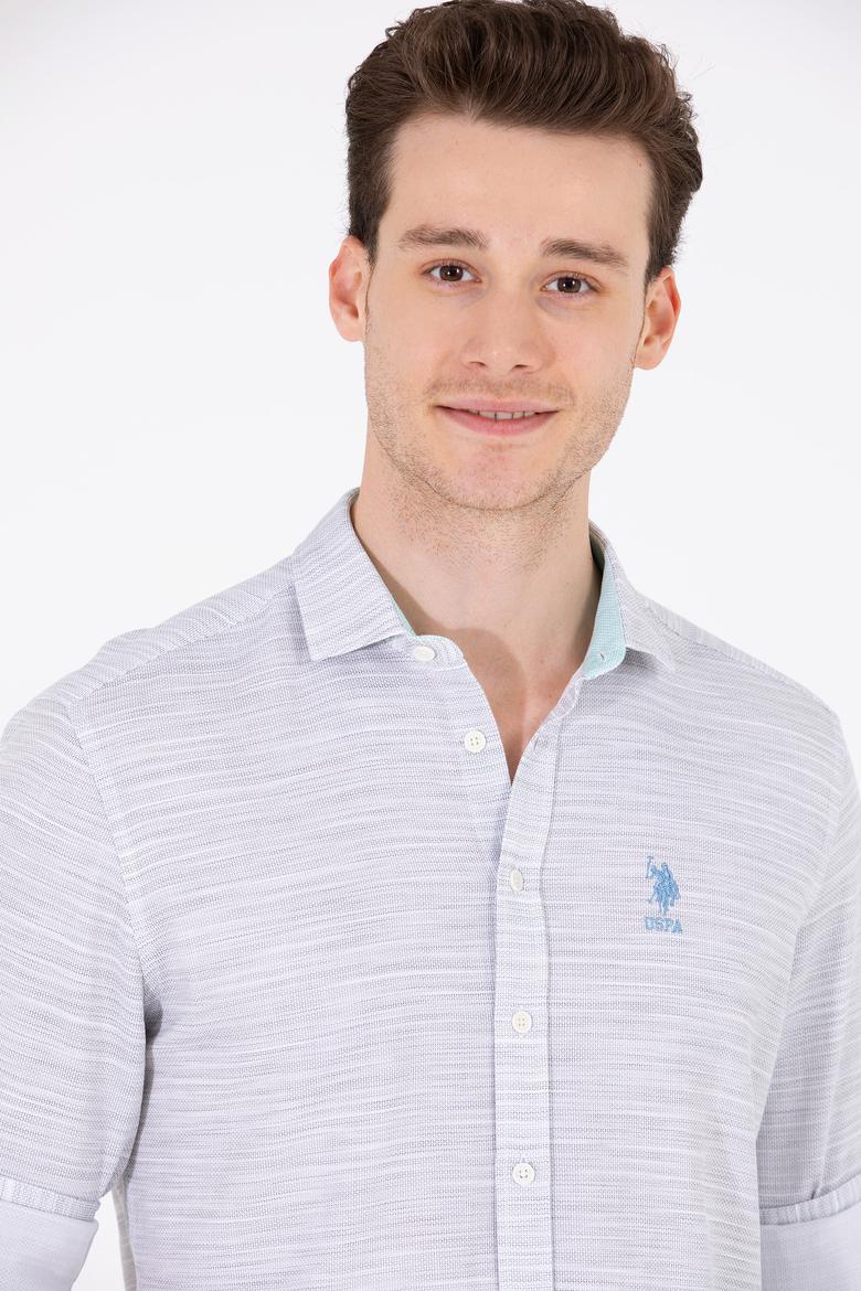 Erkek Taş Uzun Kollu Gömlek - 50264098032