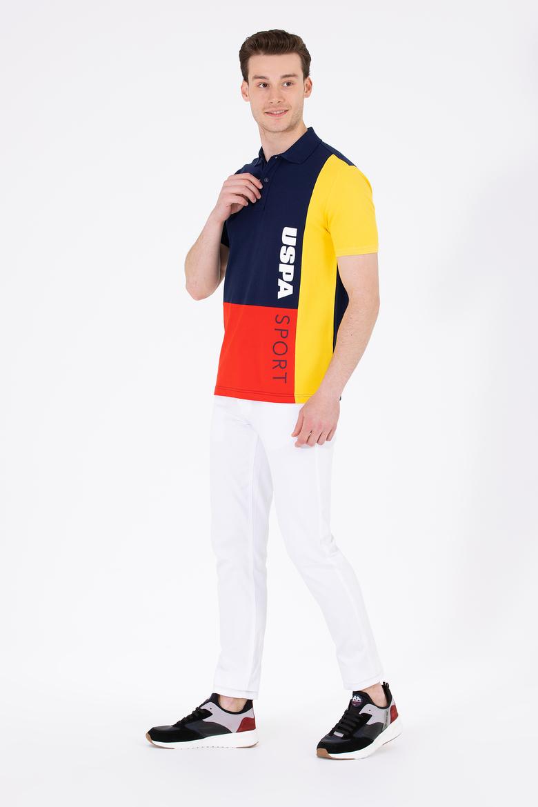 Erkek Lacivert Polo Yaka Tişört - 50263346003