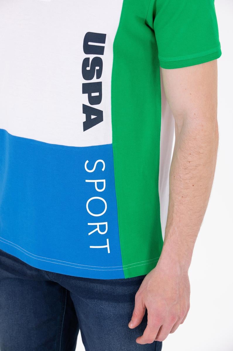 Erkek Beyaz Polo Yaka Tişört