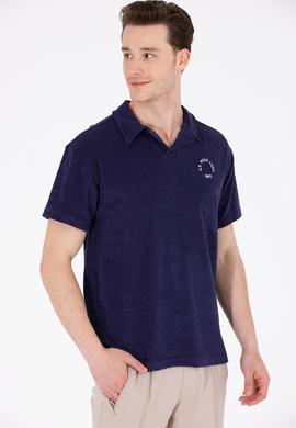 Erkek Lacivert Comfort Polo Yaka Tişört - 50263421007
