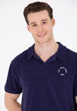 Erkek Lacivert Comfort Polo Yaka Tişört - 50263421007