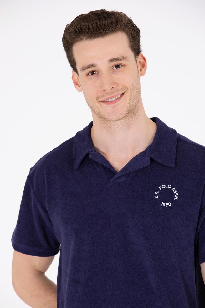 Erkek Lacivert Comfort Polo Yaka Tişört - 50263421007