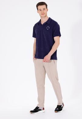 Erkek Lacivert Comfort Polo Yaka Tişört - 50263421007