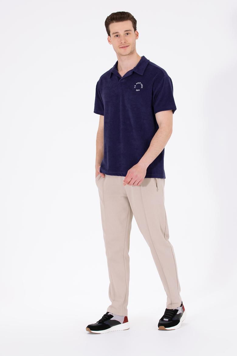 Erkek Lacivert Comfort Polo Yaka Tişört - 50263421007