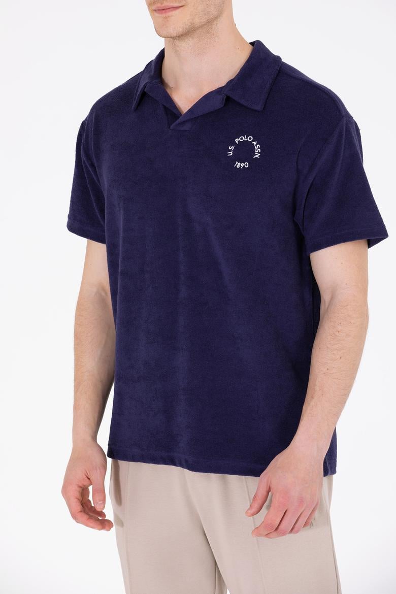 Erkek Lacivert Comfort Polo Yaka Tişört - 50263421007
