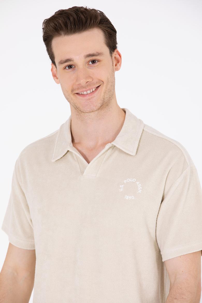 Erkek Taş Comfort Polo Yaka Tişört - 50263421037