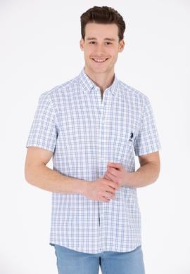 Erkek Lacivert Kısa Kollu Gömlek - 50264431013