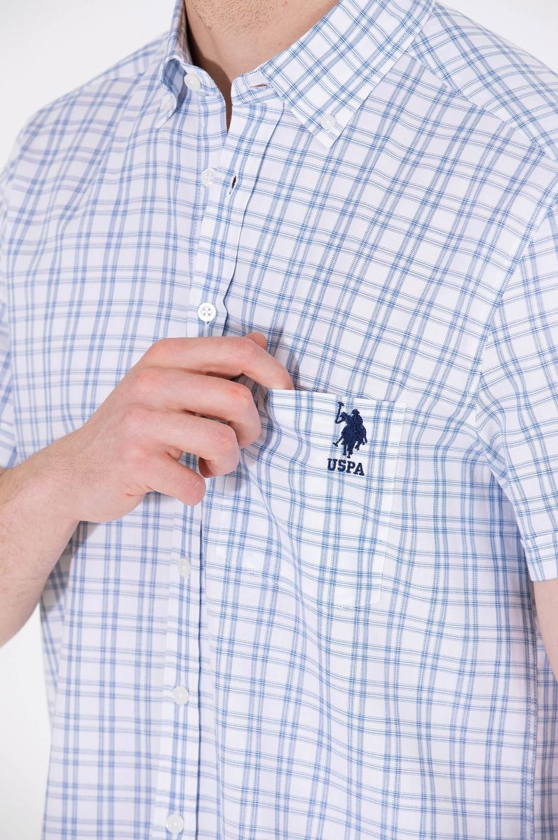 Erkek Lacivert Kısa Kollu Gömlek