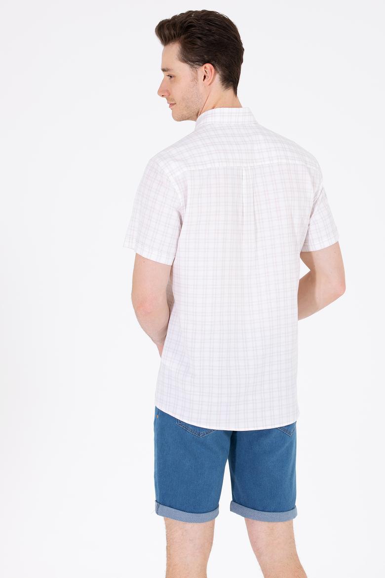 Erkek Taş Kısa Kollu Gömlek - 50264431021