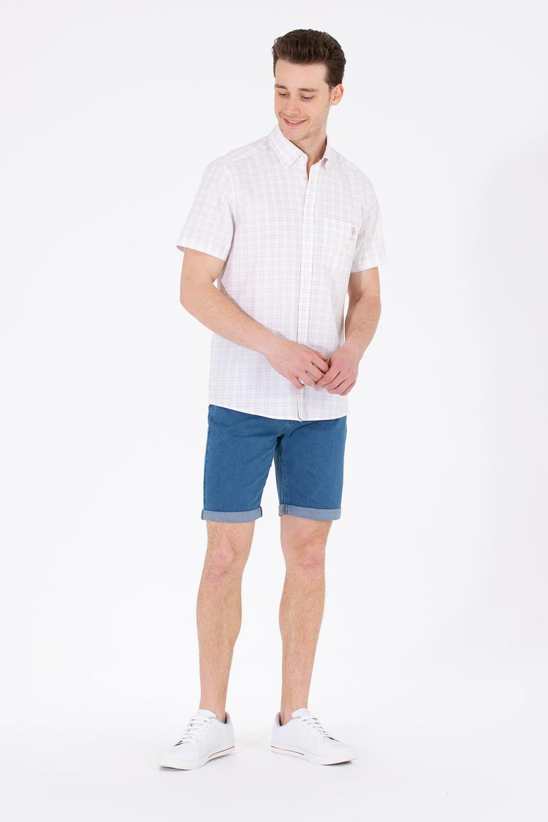 Erkek Taş Kısa Kollu Gömlek - 50264431021