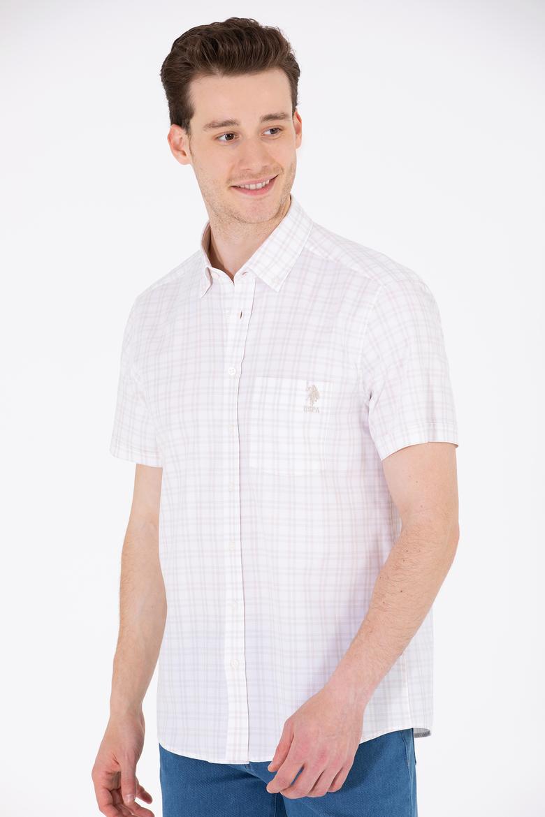 Erkek Taş Kısa Kollu Gömlek